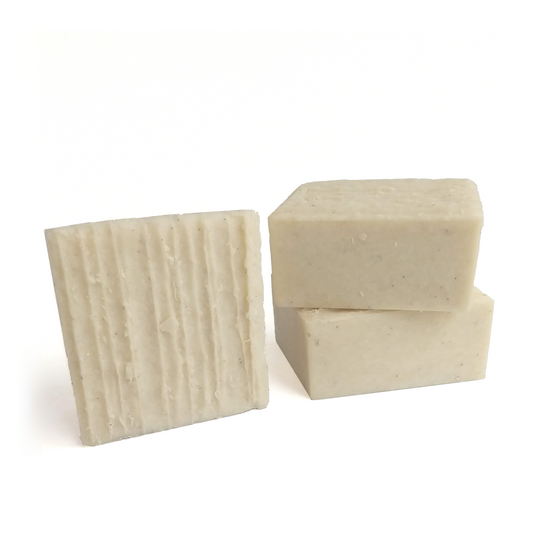 spa salt soap bar + OAT milk